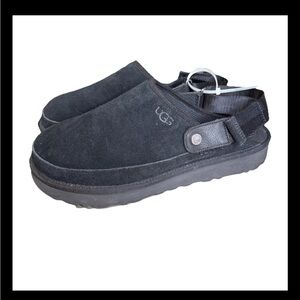 UGG MEN GOLDENCOAST BLACK SLIP ON STRAP CLOG US 13 / EU 47 / UK 12 S7